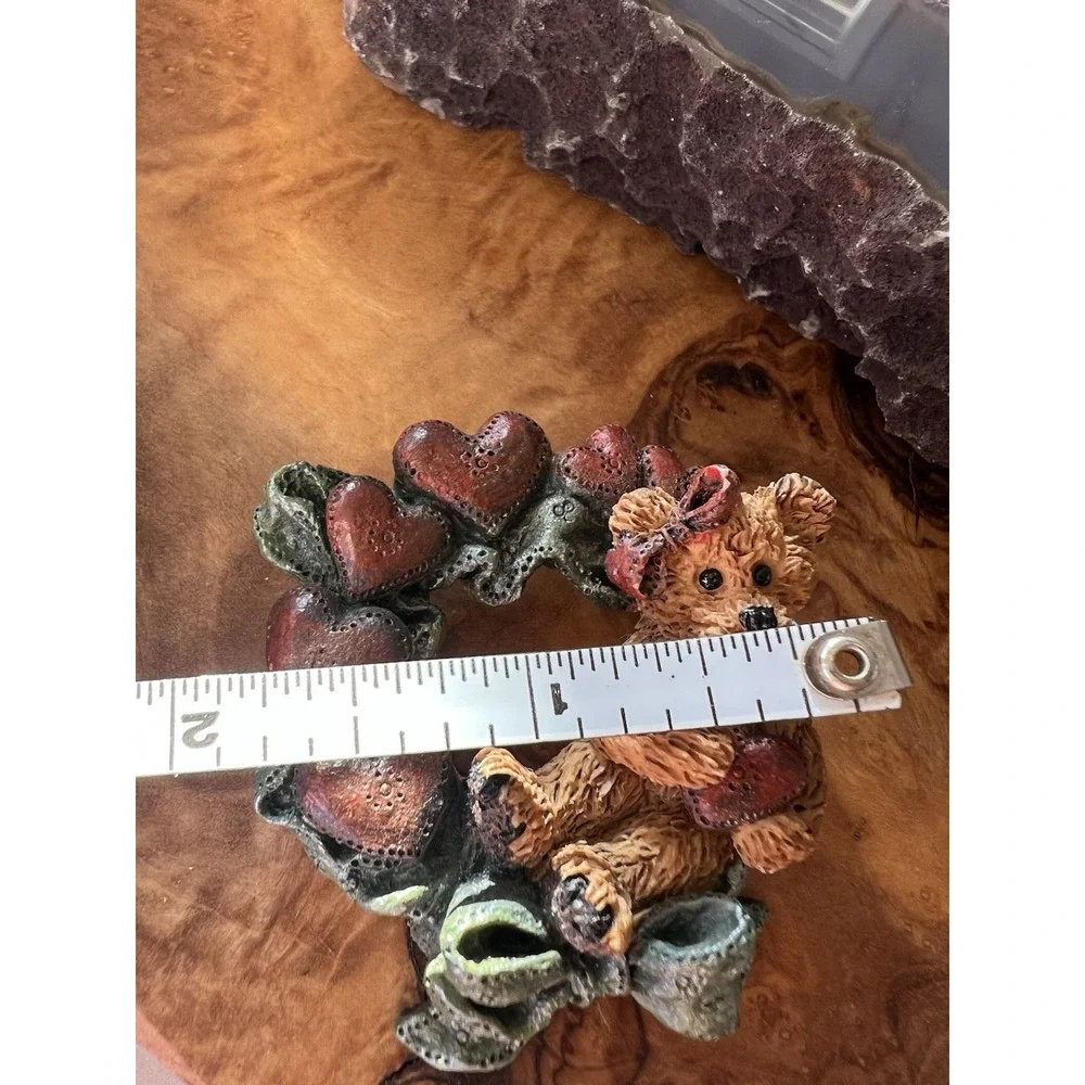 Vintage 1995‎ Boyds Bears & Friends BearWear  Brooch Valentine's Day Gift